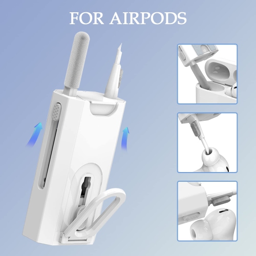 8 in 1 Electronic Cleaning Kit, Keyboard Cleaner Kit, Cleaning Pen for Airpods Pro, Multifunctional Cleaning Kits Fit for Keyboards, Cell Phones,