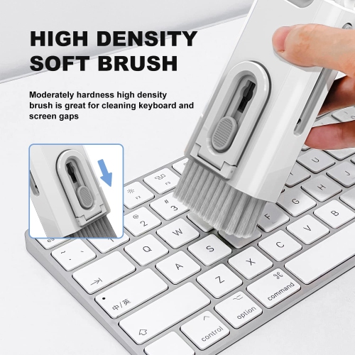 8 in 1 Electronic Cleaning Kit, Keyboard Cleaner Kit, Cleaning Pen for Airpods Pro, Multifunctional Cleaning Kits Fit for Keyboards, Cell Phones,