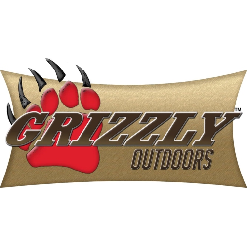 GRIZZLY OUTDOORS 35936 - Steel Frame CAMO Camp COT with CAMO Carry Bag 330LB Capacity Steel Frame