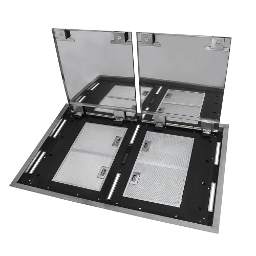 Forno Arezzo 44-inch Ceiling Mount Range Hood in Stainless Steel