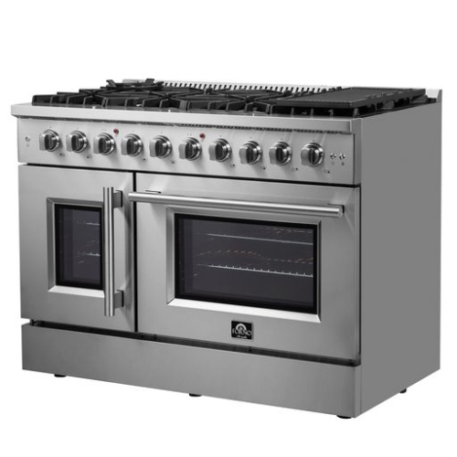 Forno Galiano 48-inch Freestanding French Door Gas Range