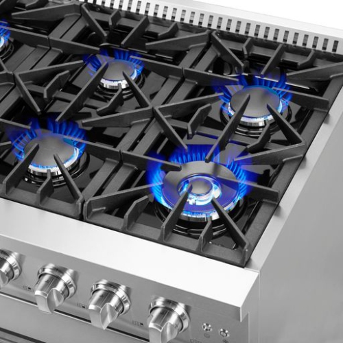 Forno Galiano 48-inch Freestanding French Door Gas Range