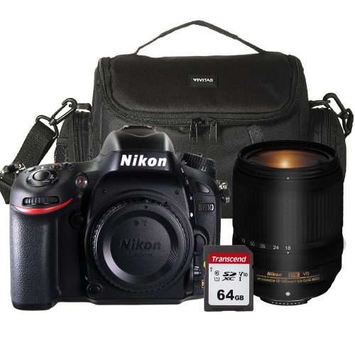 Nikon D610 24.3MP Digital SLR Camera + AF-S DX 18-140mm ED VR Lens Accessory Kit