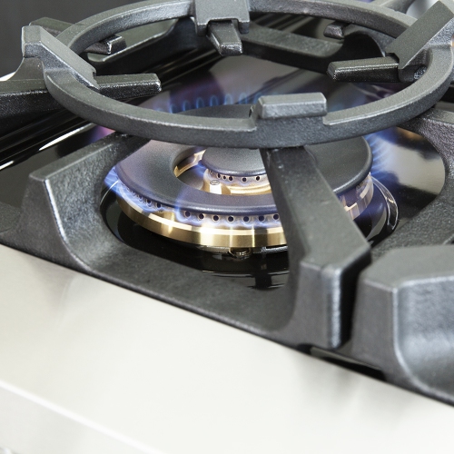 Cuisinière au gaz autonome de 48&nbsp;po Capriasca de Forno