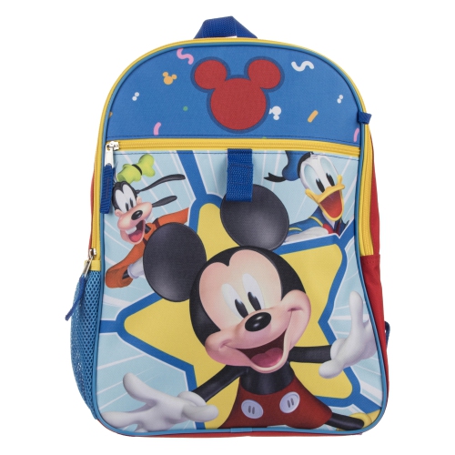 Mickey Mouse Characters 5 Piece Kids 16"Backpack Set