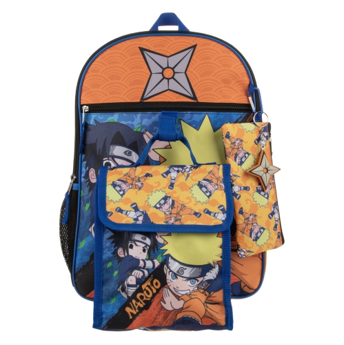 Ensemble de 5 sacs à dos pour enfants de 16 po Naruto Kakashi de NARUTO