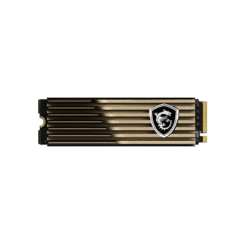 MSI 2TB PCIe Gen5x4, NVMe 2.0 Internal Gaming SSD with Heatsink, Read/Write up to 10,000MB/s 3D NAND up to 1400 TBW, 5 years Warranty, SPATIUM M570