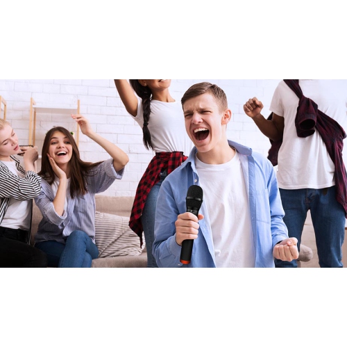 Xtech XTS-690 Unixon Wireless Handheld UHF Bidirectional Microphone with a Rechargeable Receiver