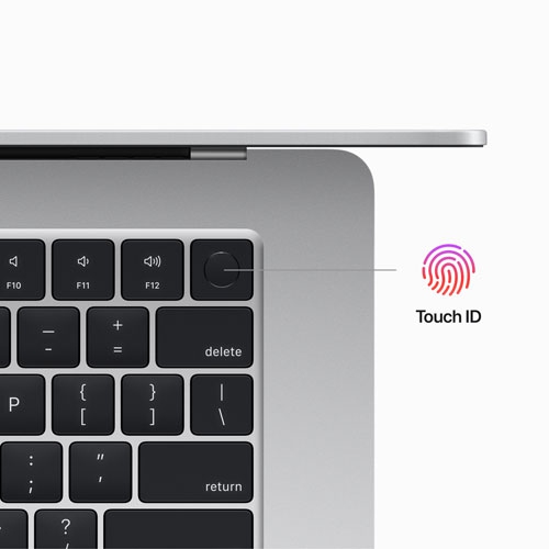 Apple MacBook Air 15" w/ Touch ID (2023) - Silver (Apple M2 Chip / 512GB SSD / 8GB RAM) - French by APPLE - Refurbished condition - Image 9