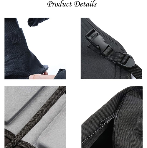 Siège de kayak rembourré WINGOMART pour planche à rame avec sac de rangement, canot, bateau de pêche et coussins réglables de kayak - taille