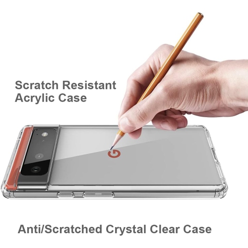 SuperShield Ultra Hybrid Designed for Google Pixel 6 Pro Case [Anti-Yellowing] - Crystal Clear