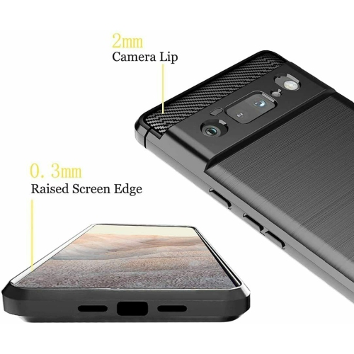 SuperShield for Google Pixel 6 Case, Soft Silicone Protection Shockproof Phone Case Cover for Google Pixel 6