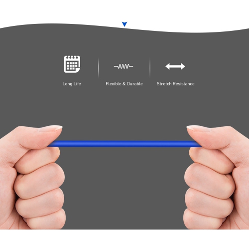 Blue Cat5e 1000ft Bulk Ethernet Cable 24AWG Solid CCA UTP Solid Bulk Cable, in-Wall Rated
