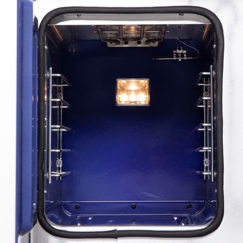 Cuisinière biénergie autonome à deux portes de 48 po Capriasca de Forno