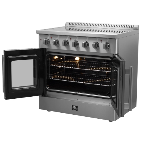 Forno Galiano 36-inch Freestanding French Door Electric Range