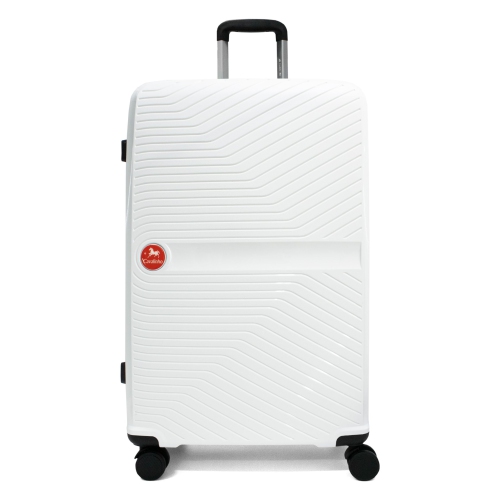 Cavalinho Colorful Check-in Hardside 28" Luggage - White