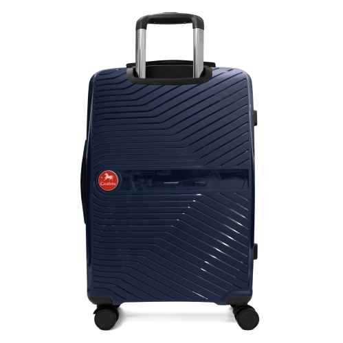 Valise rigide à enregistrer coloré de 24 po Cavalinho - Bleu marine