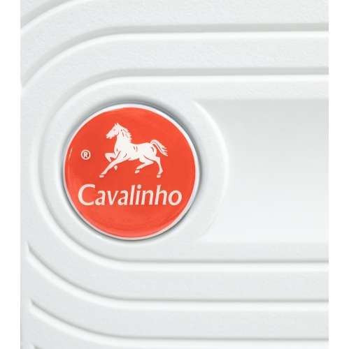 Bagage de cabine rigide coloré 19 po Cavalinho - Blanc