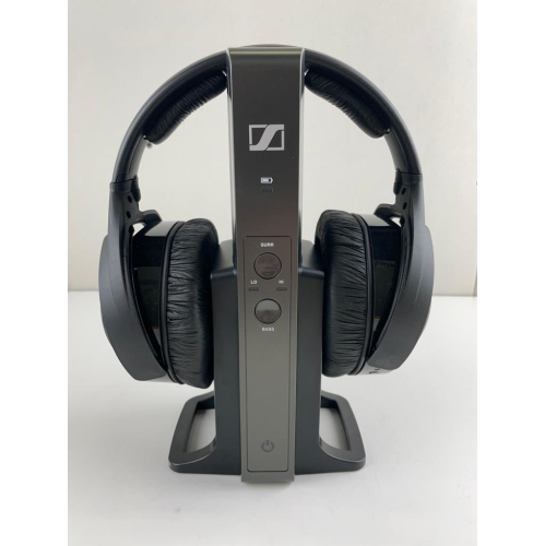 Remis à neuf : système d'écouteurs sans fil RS 175 RF de Sennheiser pour écouter la télévision avec l'amplification des basses et le son ambiophonique