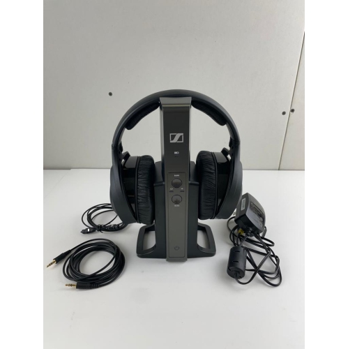 Remis à neuf : système d'écouteurs sans fil RS 175 RF de Sennheiser pour écouter la télévision avec l'amplification des basses et le son ambiophonique