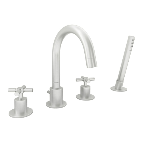 ANCONA  Prima 4 Colori Series Brushed Nickel Bathroom Tub Faucet