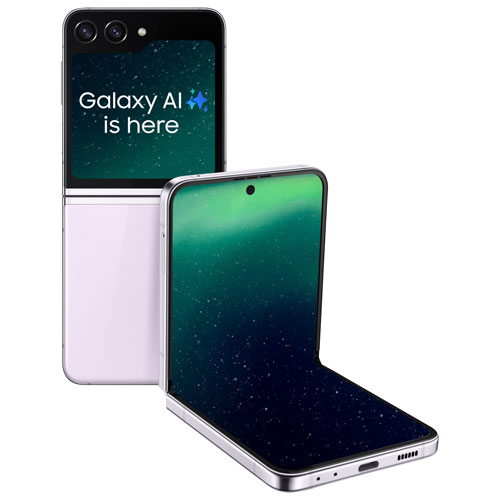 Samsung Galaxy Z Flip5 512GB - Lavender - Unlocked | Best Buy Canada