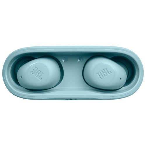 Écouteurs boutons 100 % sans fil à isolation sonore Vibe Buds de JBL - Menthe