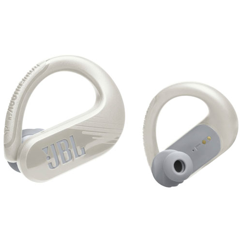 Écouteurs boutons 100 % sans fil à isolation sonore Endurance Peak 3 de JBL - Blanc