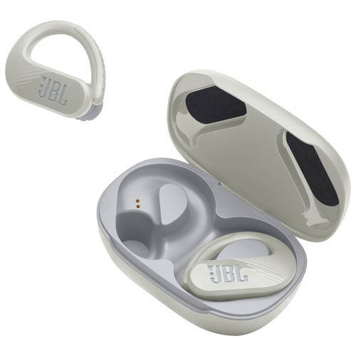 Écouteurs boutons 100 % sans fil à isolation sonore Endurance Peak 3 de JBL - Blanc