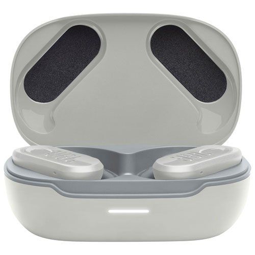 Écouteurs boutons 100 % sans fil à isolation sonore Endurance Peak 3 de JBL - Blanc