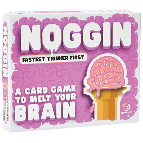 NOGGIN: Fastest Thinker First Frenzy Card Game - English