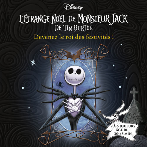 Jeu de cartes Tim Burton's The Nightmare Before Christmas: Take over the Holidays - Français