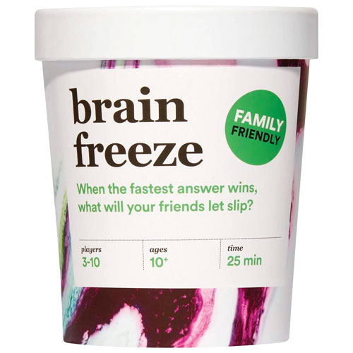 Image 1 of 3.. Brain Freeze: Family Friendly Edition Card Game - English