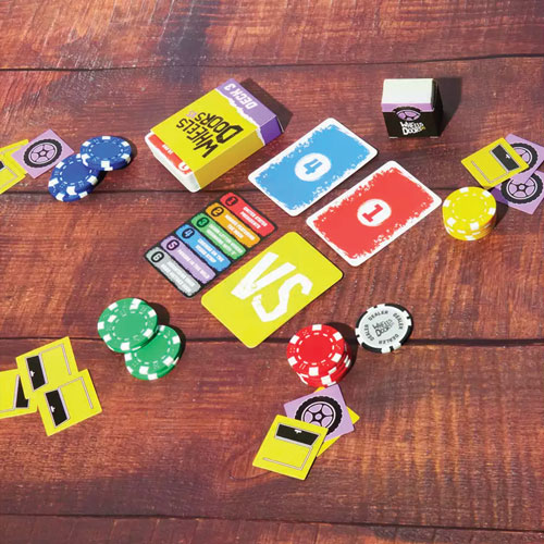 Jeu de cartes Wheels Vs Doors - Anglais