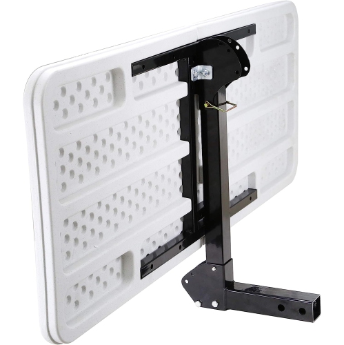 Adjustable Hitch Mount Tailgate Table for Camping Fishing Picnic Sport Events