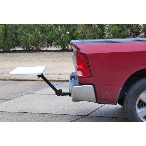 Adjustable Hitch Mount Tailgate Table for Camping Fishing Picnic Sport Events