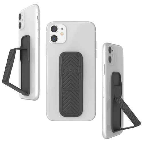 Prise à support universel de CLCKR pour cellulaire - Flèche grise