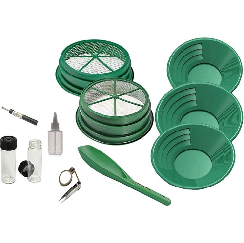 Klondike Gold Supplies 11 Pc Gold Panning Kit