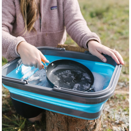 Flat Pack Collapsible Camping Sink 16L