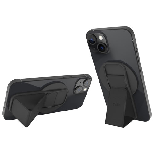 CLCKR MagSafe Cell Phone Grip & Stand - Black