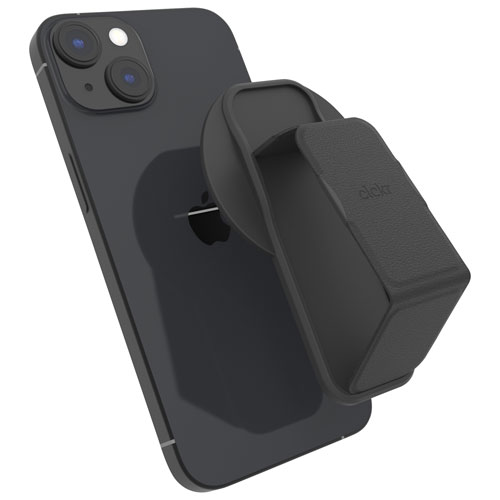 CLCKR MagSafe Cell Phone Grip & Stand - Black
