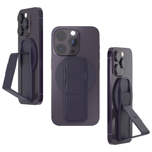 Prise à support MagSafe de CLCKR pour cellulaire - Violet foncé