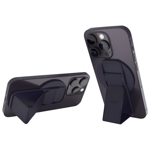 Prise à support MagSafe de CLCKR pour cellulaire - Violet foncé
