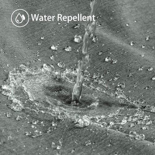 Linen Textured Shower Curtain with Stainless Steel Hooks - 230 GSM Heavy Duty Fabric Bath Curtains, Hotel Luxury Quality, Water Resistant, Machine