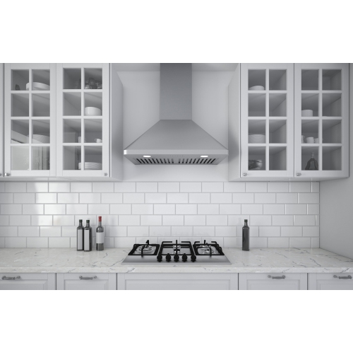 Ancona WPR630 30" Wall Mounted Pyramid Range Hood in Stainless Steel