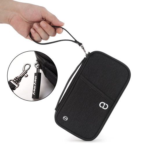 Portefeuille Travel Essentials pour accessoires volants famille porte-passeport étui pochette de rangement avec blocage RFID avion document vacances