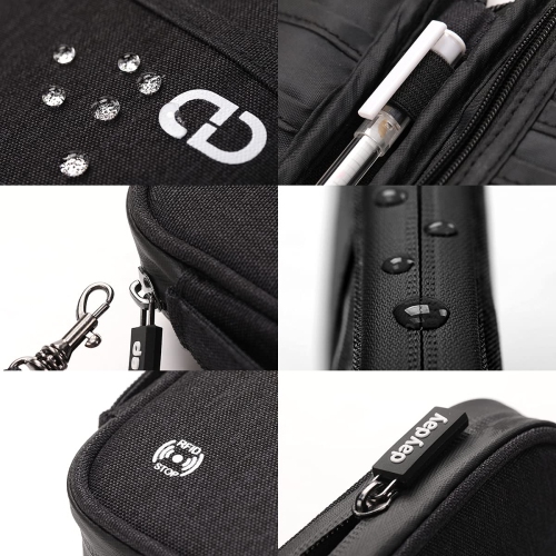 Portefeuille Travel Essentials pour accessoires volants famille porte-passeport étui pochette de rangement avec blocage RFID avion document vacances