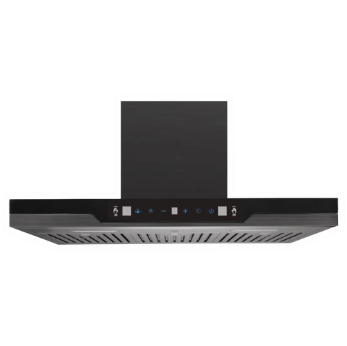 Hotte murale en acier inoxydable noir ONEX® OWF636-BL 36&nbsp;po.