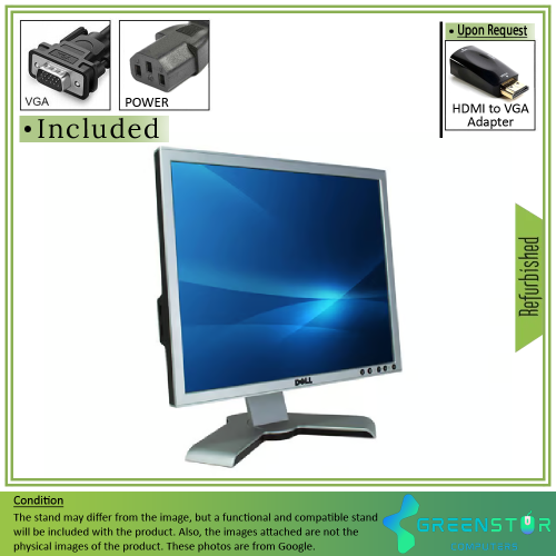 Refurbished(Good) - Dell UltraSharp 1908FP 19" Square 1280x1024 HD+ LCD TN Flat Panel Monitor
