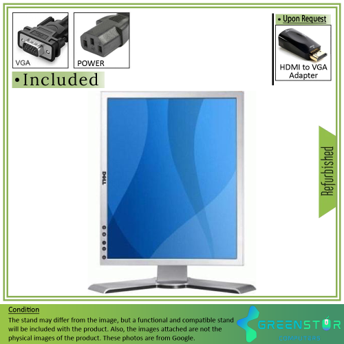 Refurbished(Good) - Dell UltraSharp 1908FP 19" Square 1280x1024 HD+ LCD TN Flat Panel Monitor